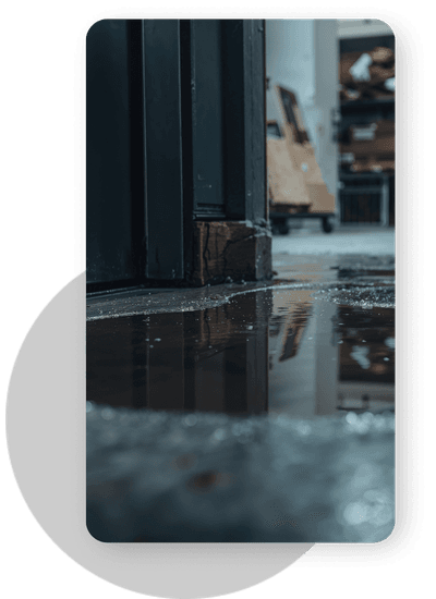 storm damage storm damage in house