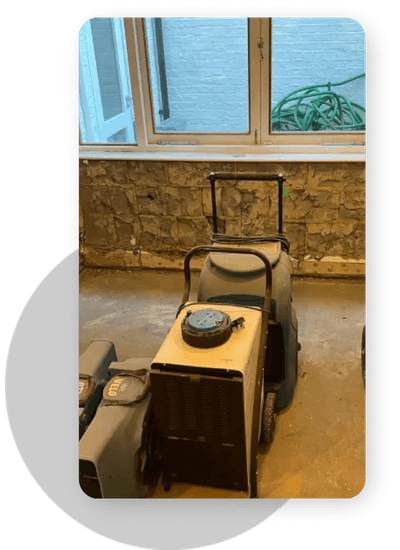 structural drying machines in client house structural drying machines in clients property